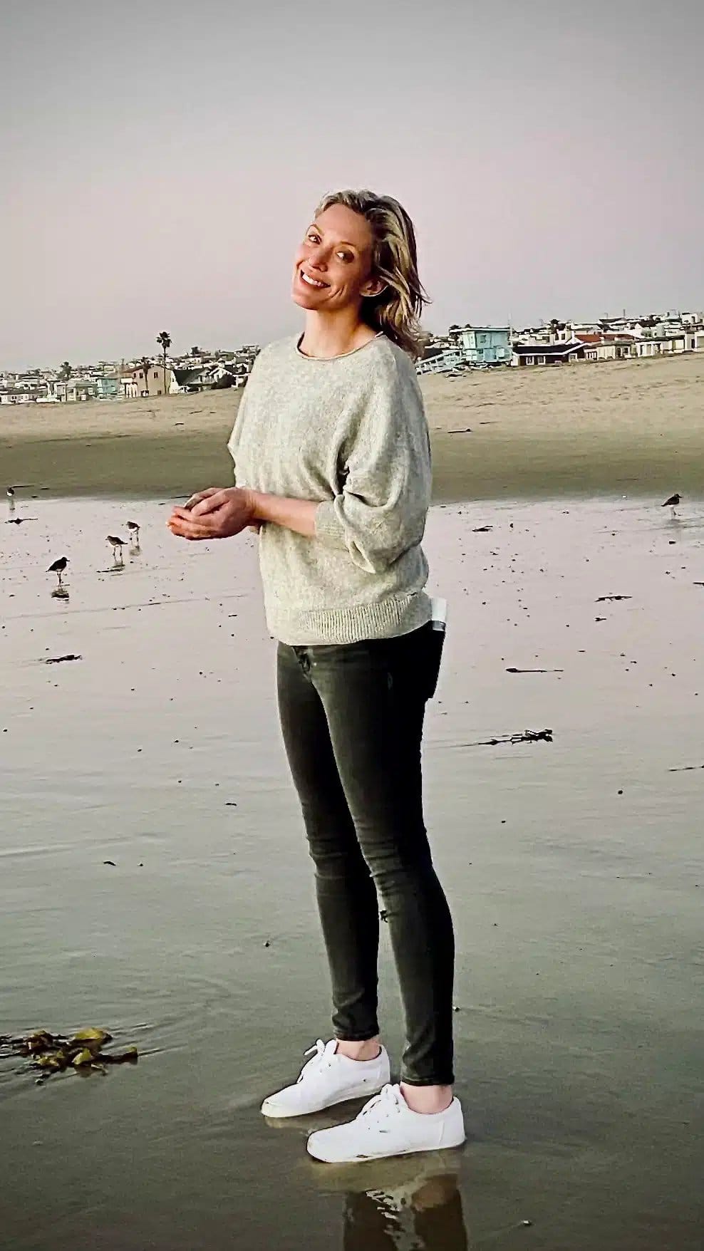 Jessica Craig at the South Bay coastline